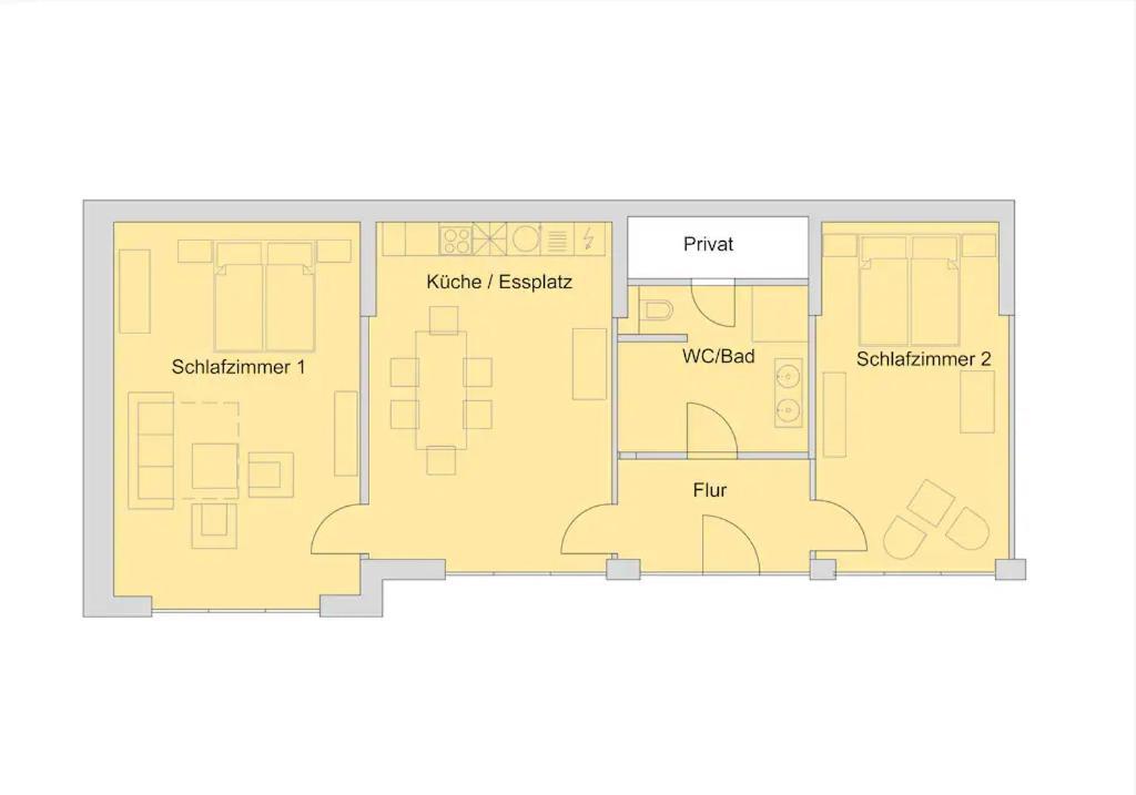 Lincoln-Loft Weimar Appartement Buitenkant foto